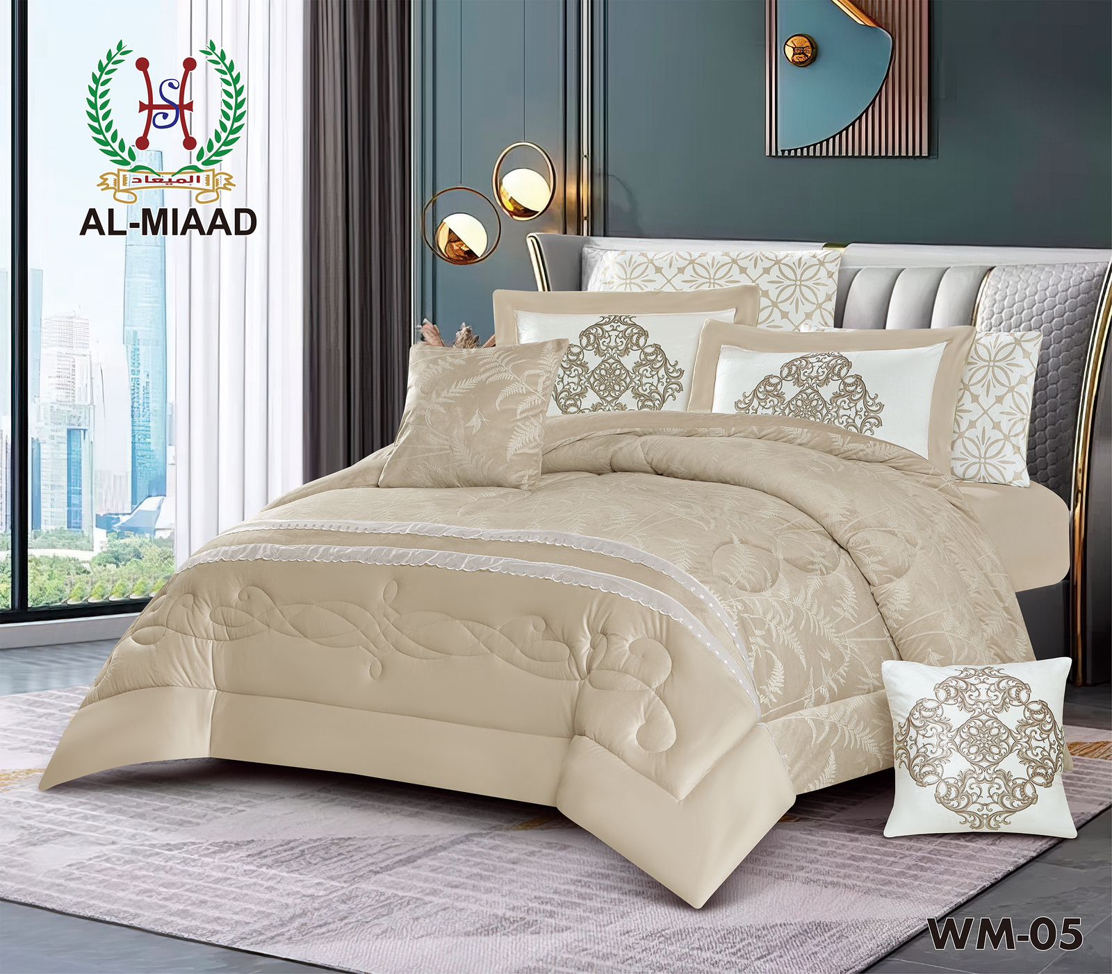 W.M Luxury Winter Bedspread |ناعمة ومريحة