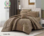 LIAN Winter Velvet Bedding Set |طقم فراش مخملي لفصل الشتاء – ليان