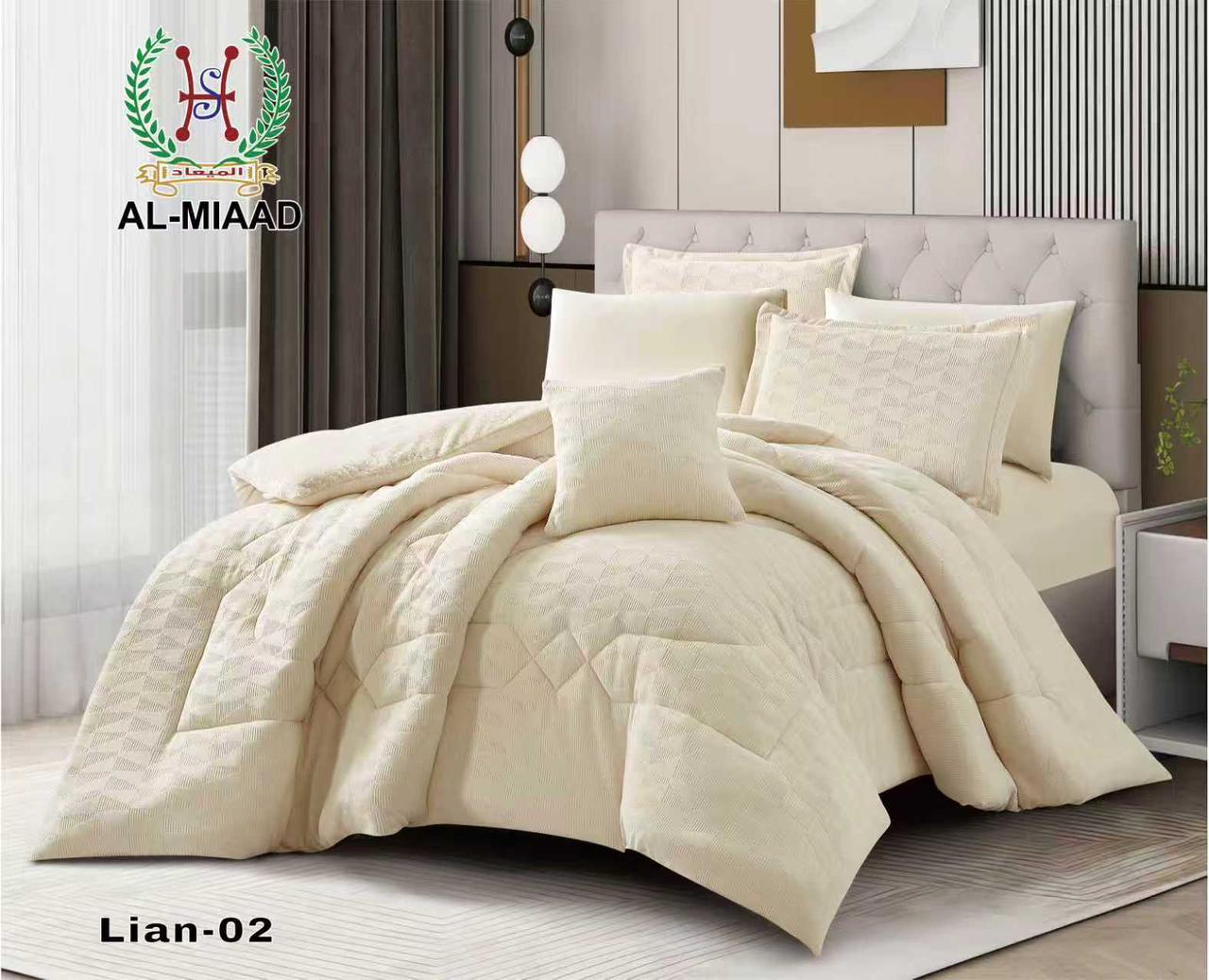 LIAN Winter Velvet Bedding Set |طقم فراش مخملي لفصل الشتاء – ليان