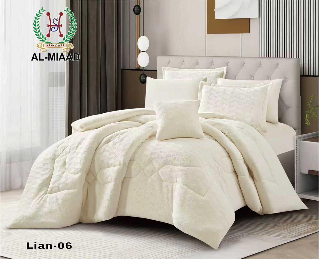 LIAN Winter Velvet Bedding Set |طقم فراش مخملي لفصل الشتاء – ليان