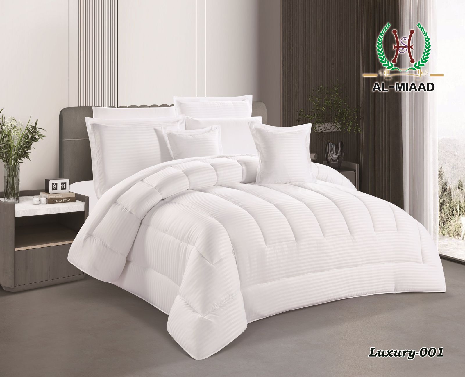 Luxury Hotel Bedding Set | طقم فراش فخم على طراز الفنادق